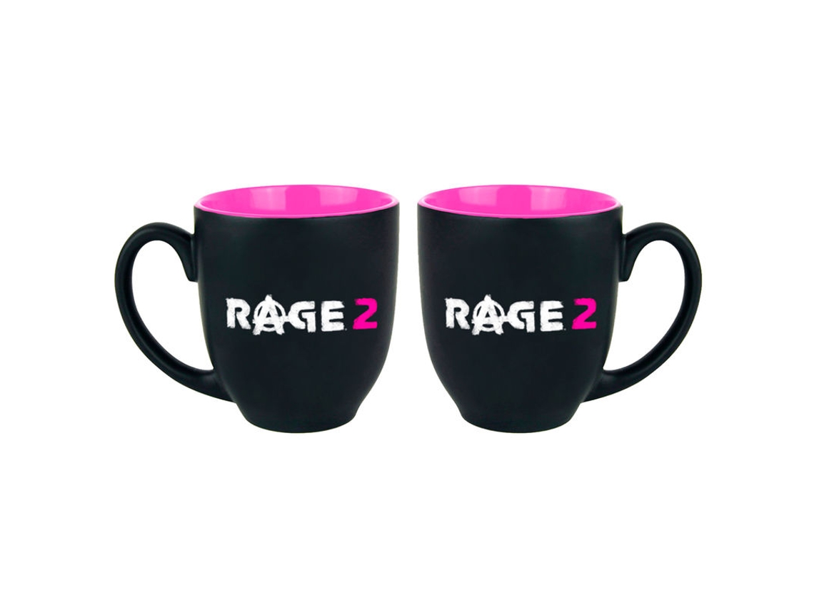 Caneca GAYA logo Rage 2  Preto