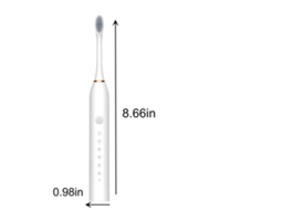Escovas De Dentes Elétricas, Silenciosas, Portáteis, Com Temporizador Inteligente, Classificação Ipx7 De Resistência À Água E Vibração.