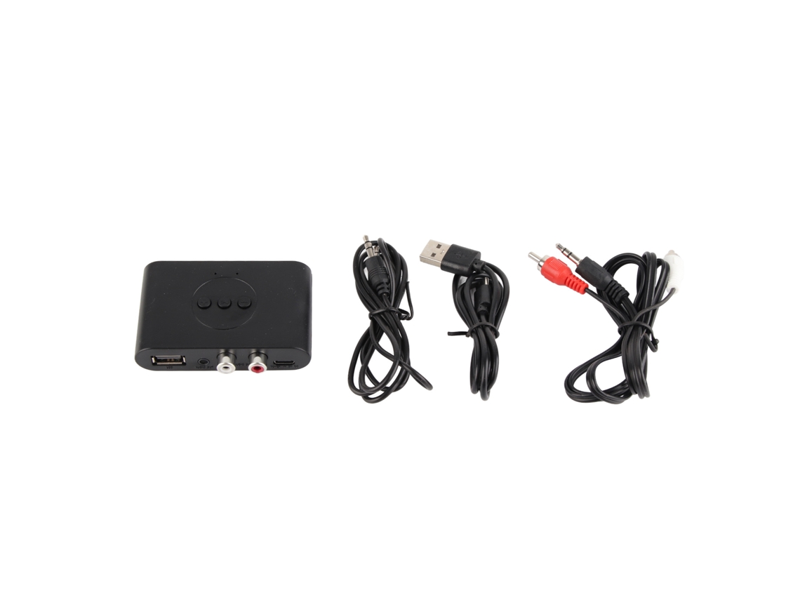 Receptor NFC Bluetooth 5.3 com entrada de 3,5 mm e 2 conectores RCA CHABERLU