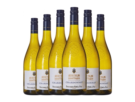 Vinho branco BOUCHARD AINÉ Héritage du Conseiller Chardonnay Vin de Pays d'Oc (0.75 L - 6 Unidades)