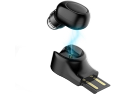 Fones De Ouvido Sem Fio, Com Bateria 12 Horas, Magnético Usb, Carro