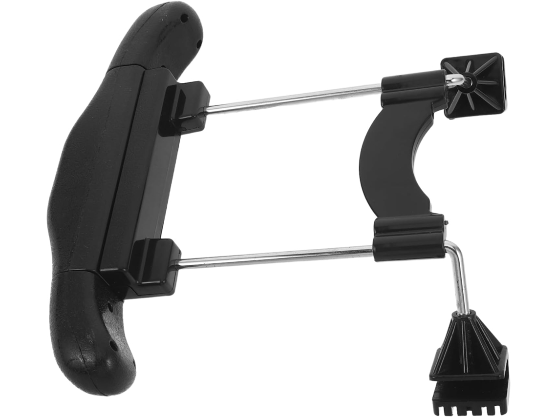 Cabide Ajustável Para Casacos De Carro Em Plástico Preto, Cabide Multifuncional