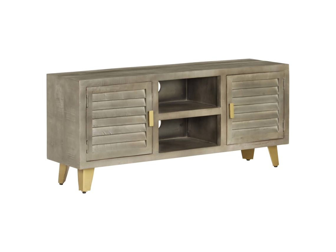 Tv Cabinet, Tv Cabinets Vidaxl Cinzeto Madeira