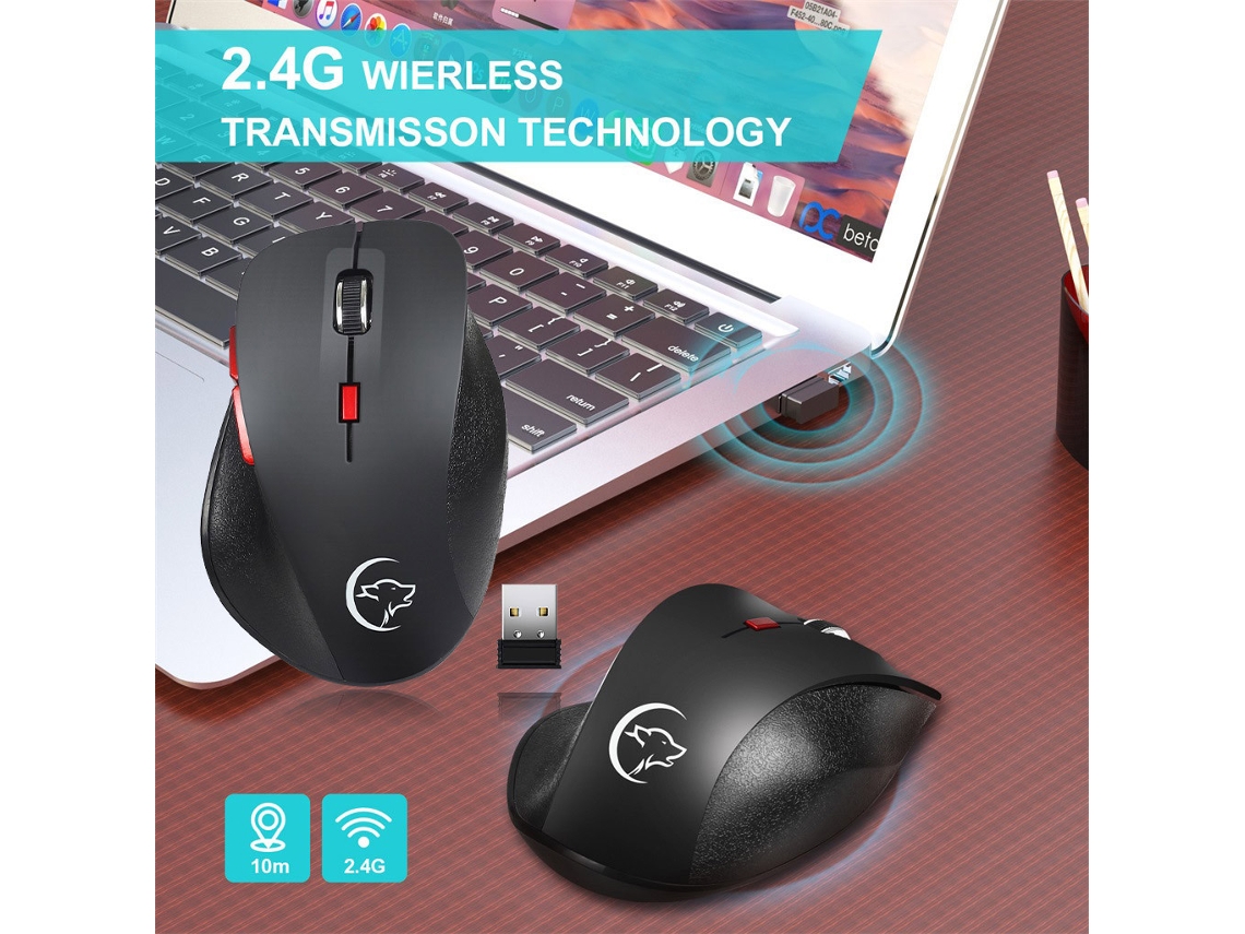 Rato para Jogos Sem Fio Ywyt G835 2.4G