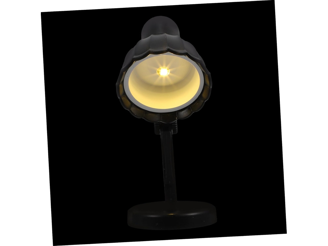 Luminária De Mesa Decorativa Shineofi, Pvc Preto, Luminária De Leitura Pequena