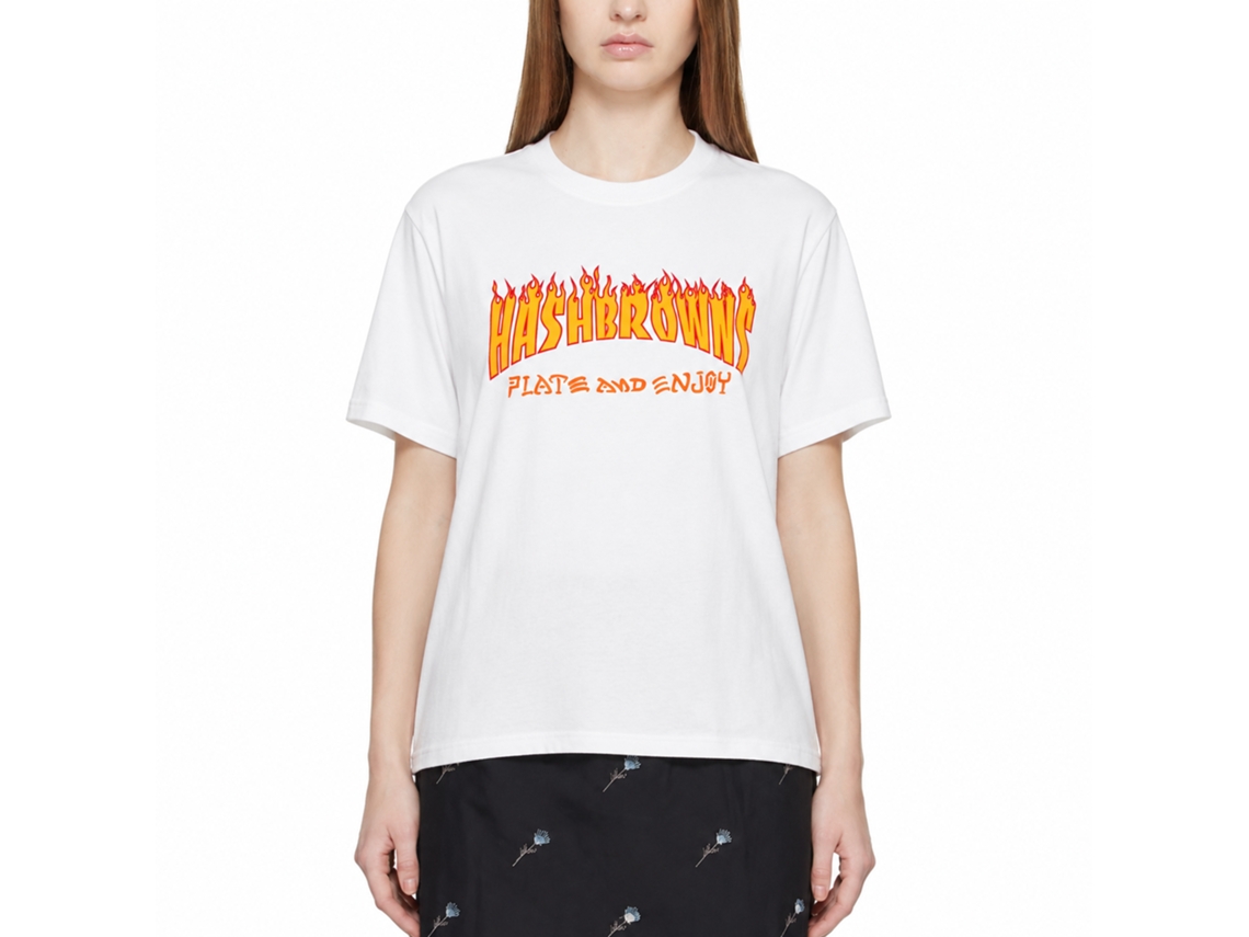 Batatas Rústicas Rockinstone: Sirva e Aproveite! Camiseta Crispy Boi Club com Design Exclusivo.