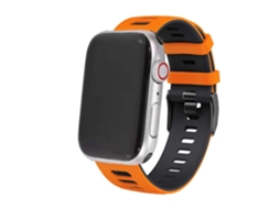 Bracelete Pioneer para Apple Watch Series Se 2022 40Mm Laranja e Preto