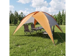 Vidaxl Tenda De Camping Com Capa De Chuva Impermeável 4 Pessoa