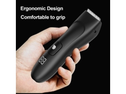 Aparador De Cabelo Elétrico Sem Fio Recarregável Para Homens Máquina De Cortar Cabelo Corporal Inteiro Lavável Com Pentes De Posicionamento