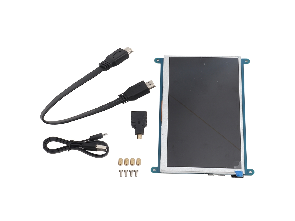 Monitor Lcd Ips De Ângulo Largo Hd De 7 Polegadas Para Aida64 1024x600