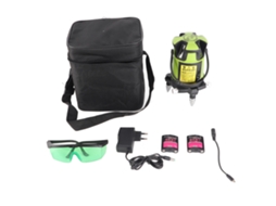 Nível Laser Verde Auto nivelante 360 Graus Linha Horizontal Vertical Cruzada 2 Linhas S/MARCA