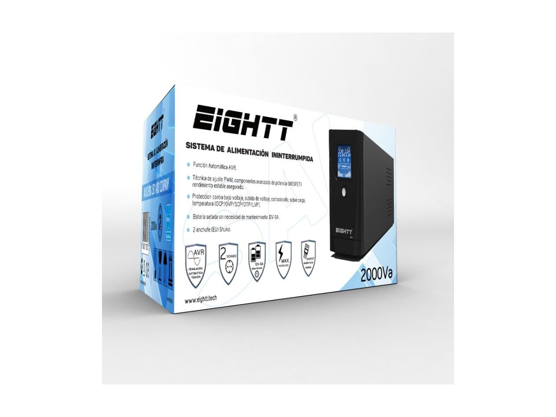 Eightt Es2000 Ups em Espera Offline 2 Kva