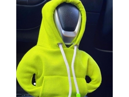 Capa Para Manopla De Marchas De Carro Em Algodão Durável Com Design Personalizado E Fácil Instalação Amarelo