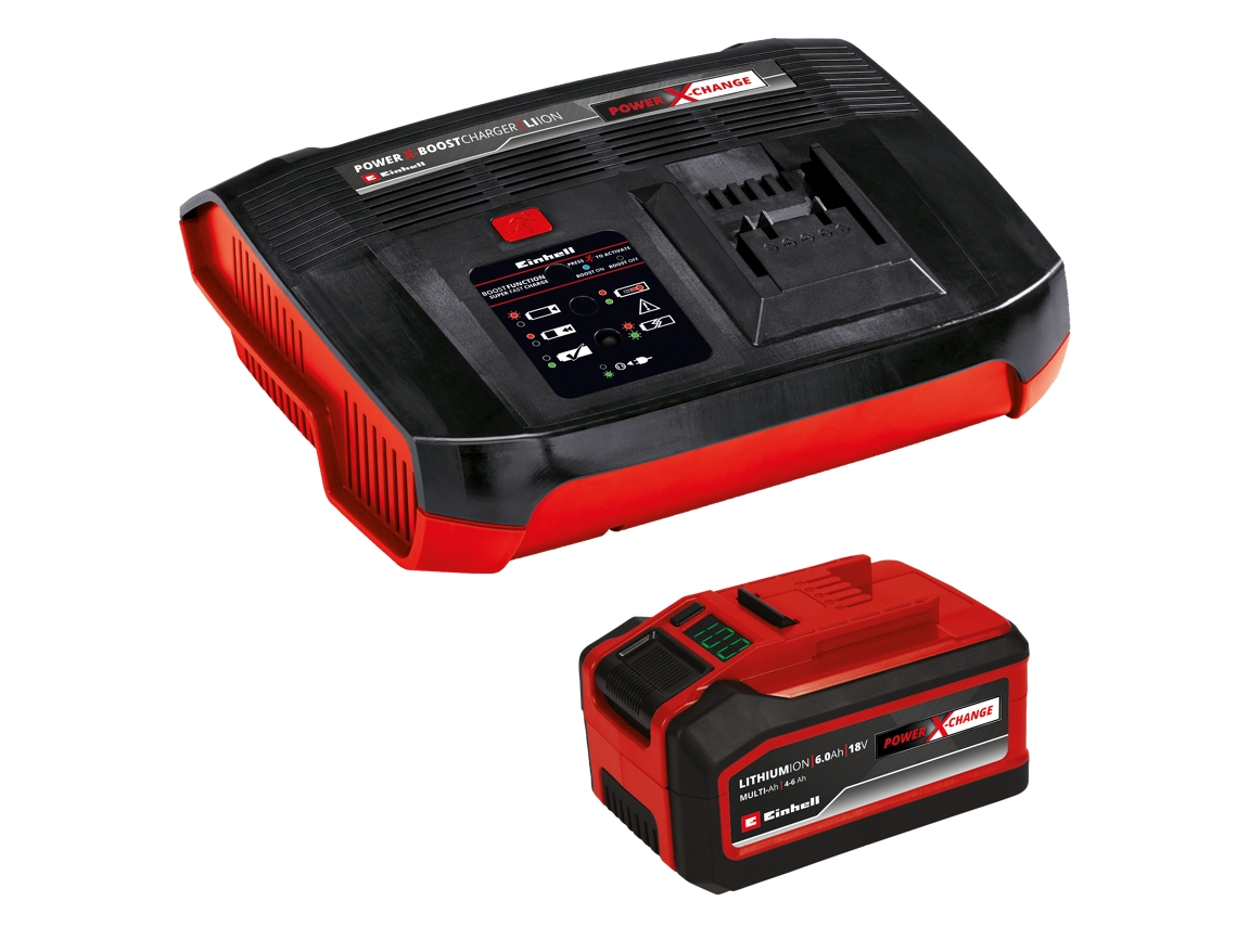 Carregadores Boostcharger EINHELL 18V 4-6Ah & 6A