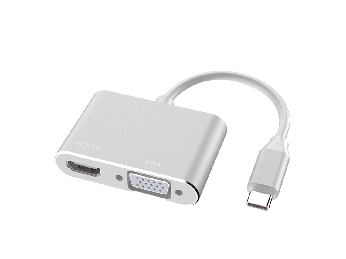 Dock Station 2 em 1 LAXISCREED Hdmi Vga