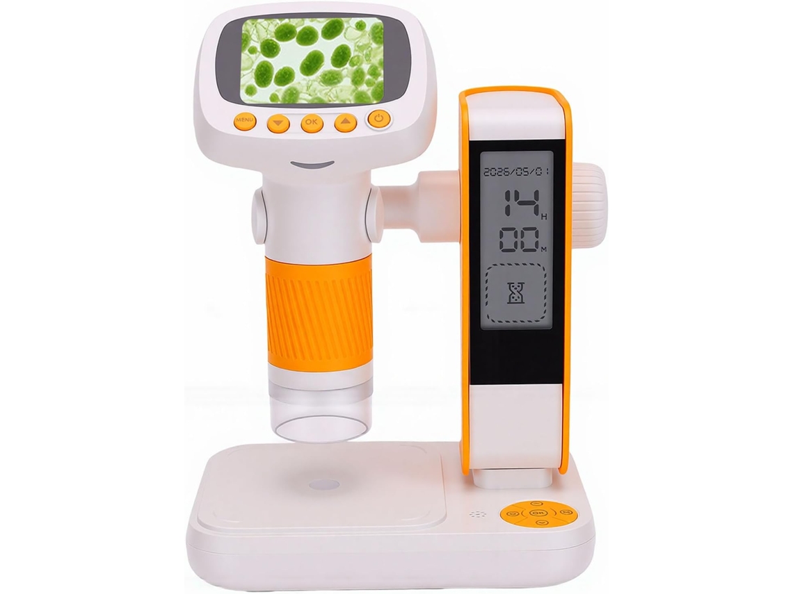 Microscópio Usb Infantil, Microscópio Portátil 1000x Com Luzes Led