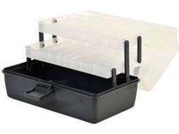Caixa de Armazenamento SHAKESPEARE Tackle Box 3 Cantilever Transparente (30 x 17 x 14 cm)