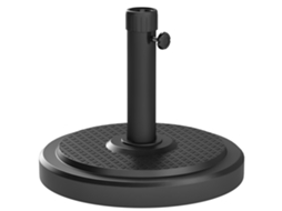 Base De Cimento Para Guarda-sol, 22 Kg, Suporte Redondo Para Guarda-sol Com Botão De Travamento, Para Guarda-sóis De 38 Mm/48 Mm.