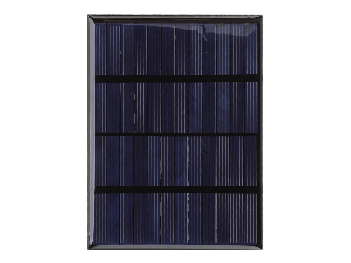 Painel Solar Mini 12v 1.5w Diy Silício Policristalino para Lanternas Camping Carregador Celular | S/MARCA