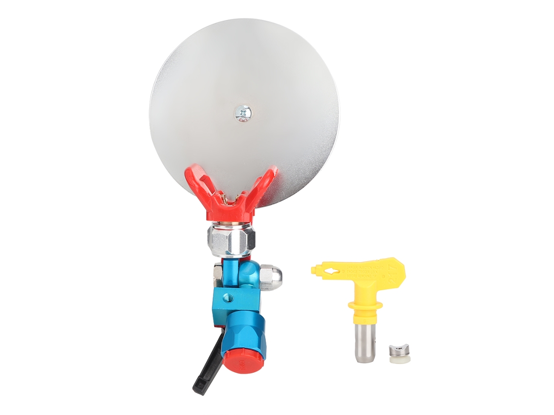 Laxiscreed Guia De Acabamento Para Pulverizador Airless 7-8 Polegadas Com Bico E Separação De Cor