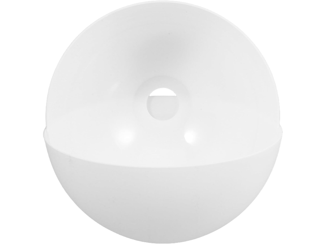 Conjunto de 2 Peças de Reposição em Plástico com Formato de Cogumelo para Luminárias Pendentes, Lustres Ou Abajures. SFUSHOS