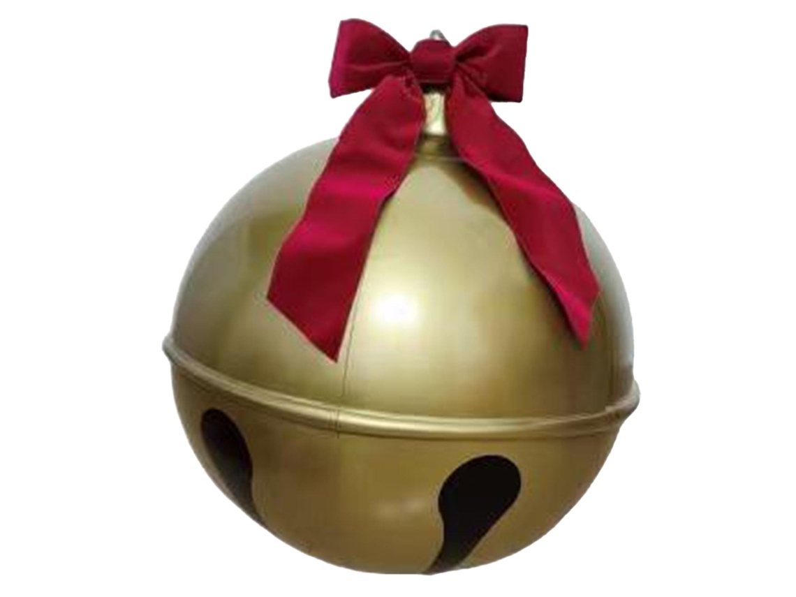 2026 bola Inflável de Natal, Adorno Hinchável Grande, Ornamento de Natal Ao Ar Livre, Bola de Sino Inflável