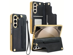 Capa Para Samsung Galaxy Fold6 Negra Veanxin