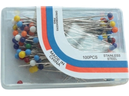50-alfinetes De Costura Multifuncionais Coloridos Para Posicionamento Ponto Reto Em E Artesanato