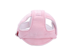 Mali boné de Segurança para Bebê Proteção Anti colisão Capacete Toddler Rosa Macio Algodão