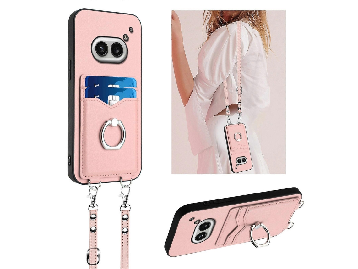 Capa Para Celular R20 Com Alça Transversal, Porta-cartões E Alça Transversal Para Celular Nothing Phone 2a