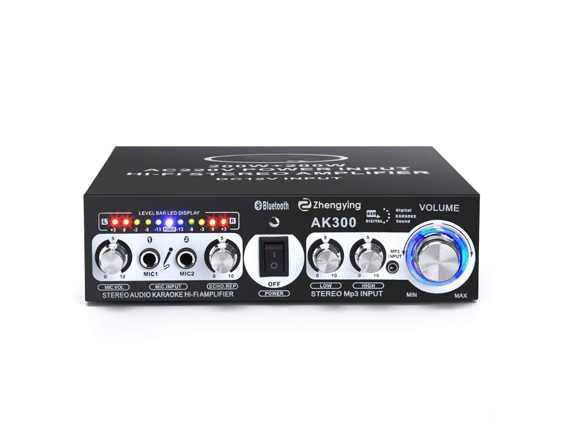 Amplificador de potência estéreo de 2 canais com Bluetooth 5.0 para home theater e carro S/MARCA