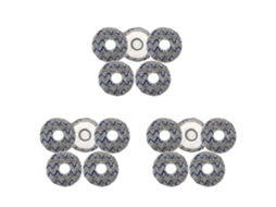 Conjunto de 15 Panos Limpeza Laváveis​​ para Aspirador de Pó T10 Turbo/ X1 Omni BRILVIBERA