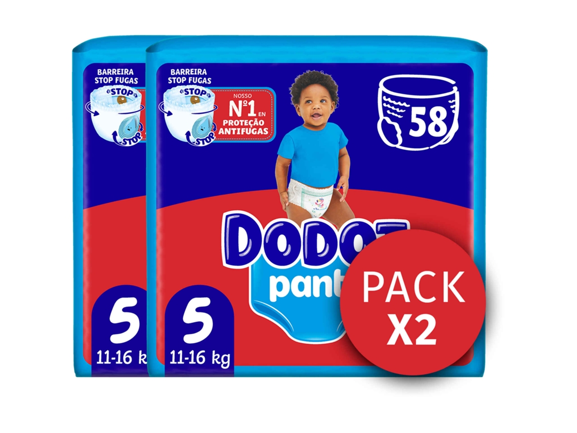 Fraldas Cueca Pants 11-16kg T5 Dodot