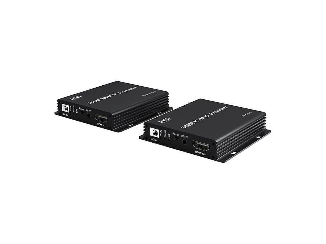 Extensor Kvm Hdmi Via Cabo Rj45 Cat6 300m, Extensor Ethernet Usb Kvm, Suporta Mouse E Teclado Tx Para Rx (eua)