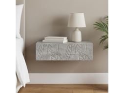 Vidaxl Mesa Lateral De Parede 59 X 34,5 X 17 Cm Derivados De Madeira