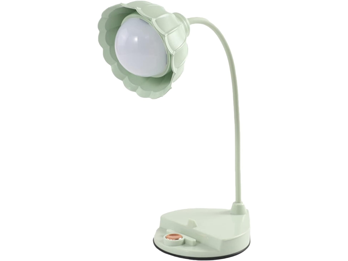 Luminária De Leitura Em Formato Flor, Com Led Sensível Ao Toque, Carregamento Usb, Dobrável, Ideal Para Quarto