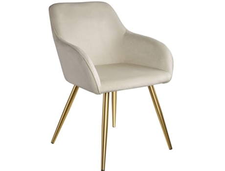 Cadeira TECTAKE (Bege - Poliuretano - 62 x 58 x 82 cm)