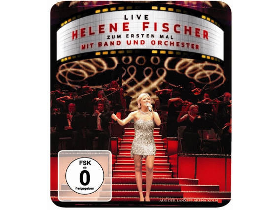 Blu-ray Helene Fischer - Live Helene Fischer Zum Ersten Mal Mit Band Und Orchester (1CDs)
