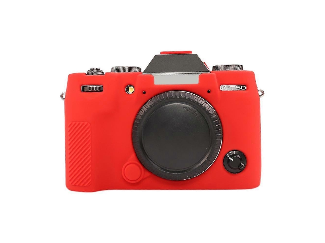 Capa Protetora De Silicone Macio E Brilhante Para Fujifilm X-t50