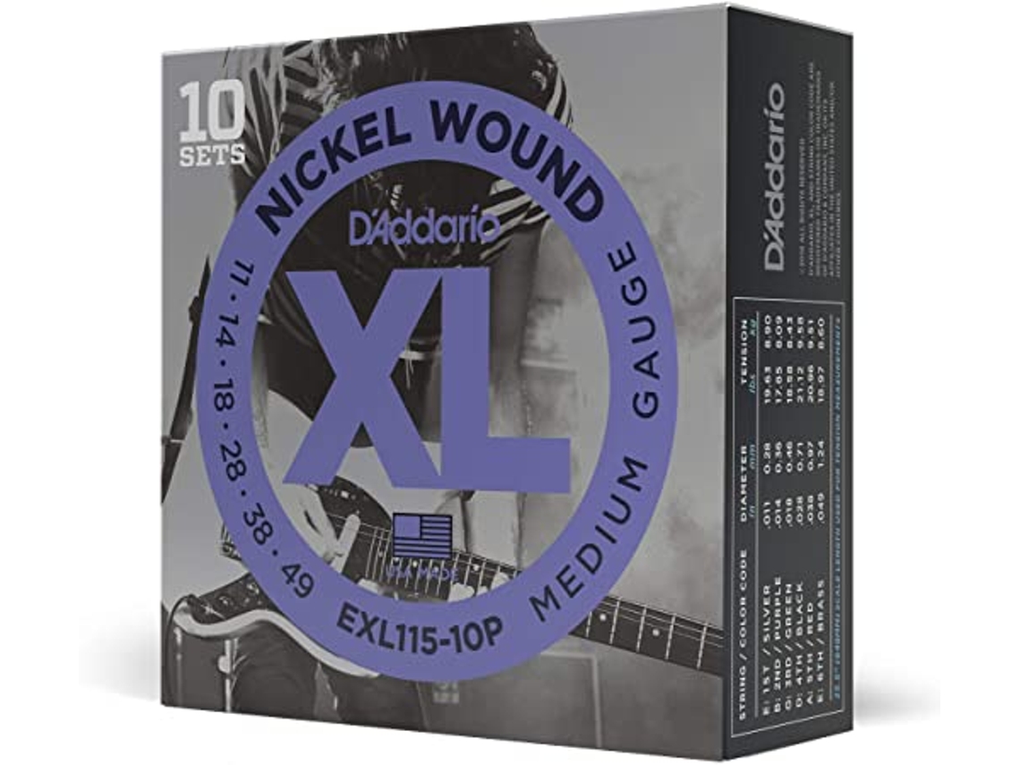 D´Addario Exl115-10P