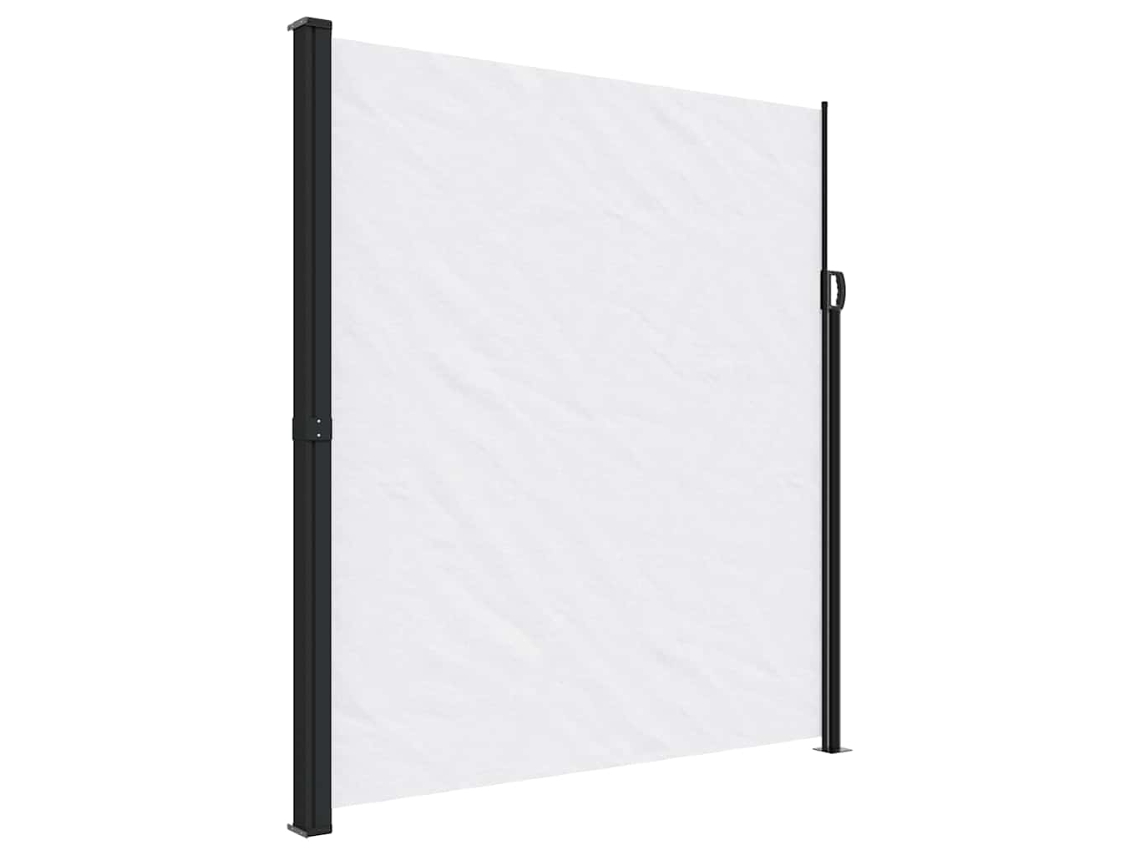 Maison Exclusive - Toldo Lateral Retrátil 220x500 Cm Branco
