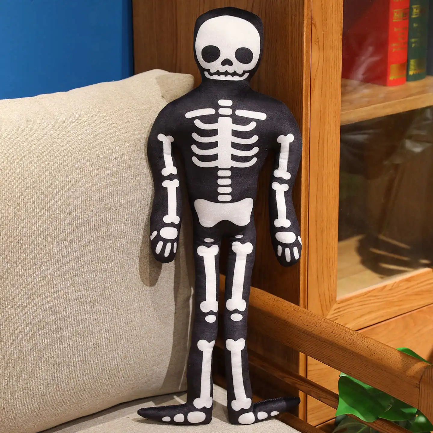 Brinquedo de Pelúcia Criativo de Halloween, Decoração para Casa, Brinquedo Infantil MDUG (estilo 3, 60cm)