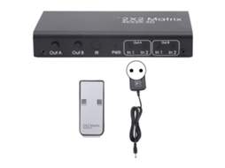 Seletor Hdmi LAXISCREED 4k 2x2
