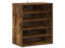 Sapateira Madeira Derivados Carvalho Fumado MAISON EXCLUSIVE (60x35x70 cm)