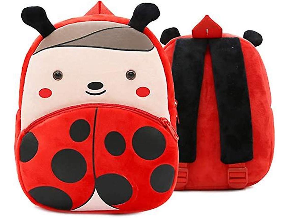 Mochila Infantil 3d Animal Pelúcia Desenho Animado Para Crianças 2 6 Anos