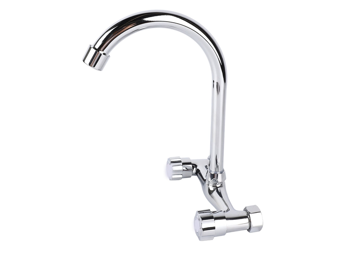 Torneira de Cozinha Parede Aço Inox LAXISCREED