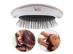 Sonew escova de cabelo elétrica nova escova de cabelo de íon negativo antiestático portátil pente de massagem elétrica S/MARCA