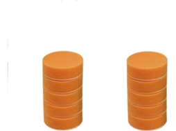 Conjunto De 10 Boinas Espuma Para Polimento 3 Polegadas (7,6 Cm),