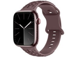 Bracelete Para Apple Watch 38/40/41/42mm Roxo Fumê Cuich