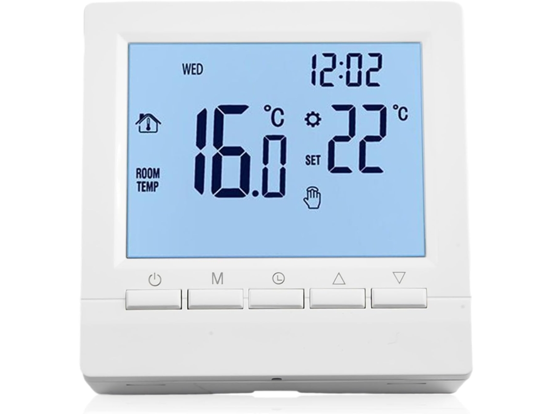 Termostato Digital Lcd Inteligente Faculx 5.2 Para Controle De Temperatura
